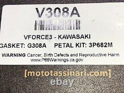 Moto Tassinari VForce3 Reed Valve System Kawasaki KX250 1987-2004