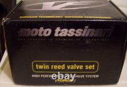 Twin reed valve set High performance Moto tassinari VFORCE 3Part# V3126-883B-2