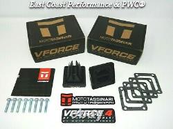 Yamaha Banshee 350 Vforce 4 Reed Valves YFZ350 V4 Reeds Cages v4144-2 RD 350 400