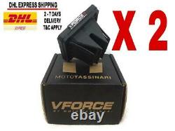 2 X Yamaha Vforce 4 Reed Vannes Carbone Rxz135 Yz125 Dt175 Rd350 Express Shipping